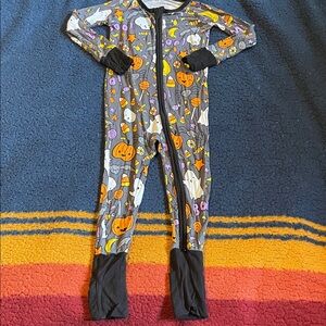 Little Sleepies Spooky Night Kids Footie